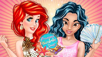 Jasmine and Ariel Wardrobe Swap