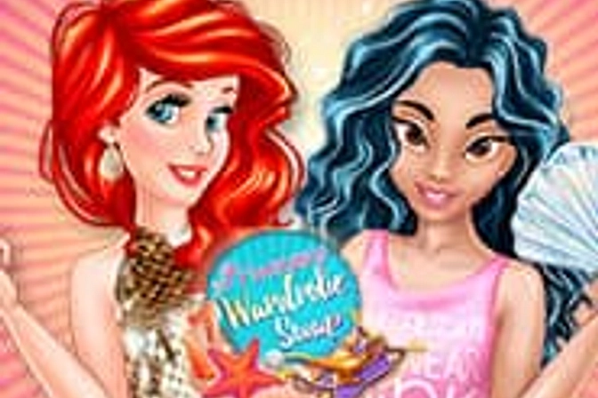 Jasmine and Ariel Wardrobe Swap