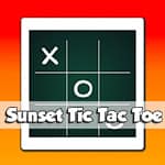 Sunset Tic Tac Toe
