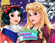 Aurora and Snow White Winter Fashion