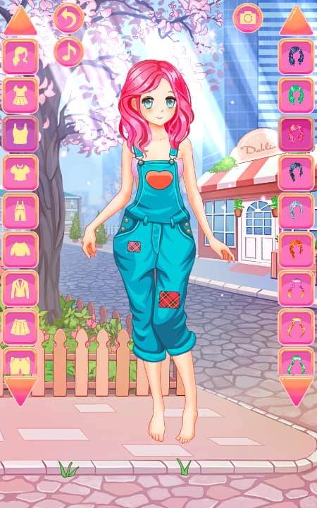 anime kawaii dress up  jocuri online gratuite  funnygames