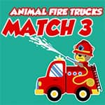 Animal Fire Trucks Match 3