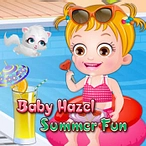 Baby Hazel: o zi călduroasă