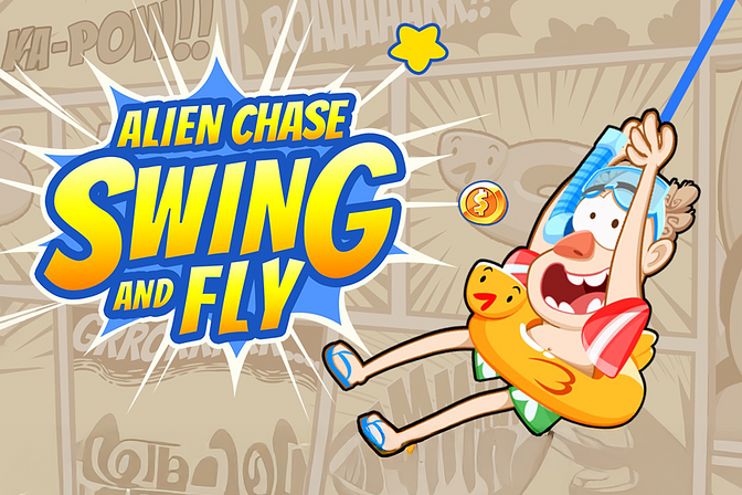 Alien Chase: Swing and Fly