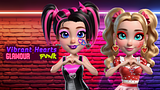 Vibrant Hearts: Glamour vs Punk