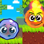 Fire Ball and Water Ball: Parkour Love Balls